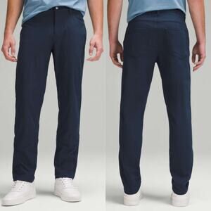 Lululemon ABC Classic-Fit Straight Pant 32" *Warpstreme True Navy Mens Size 34
